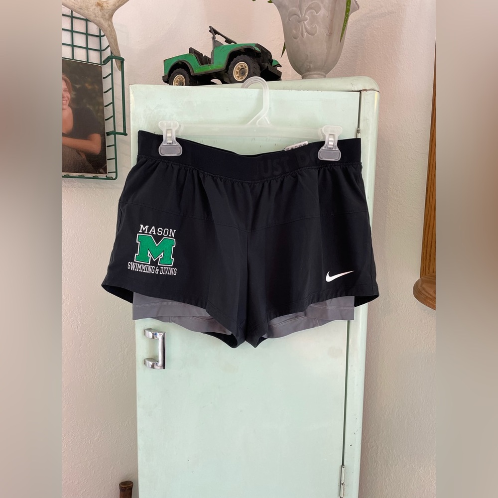 Nike Dri-fit Shorts, Swim Diving, Size Medium